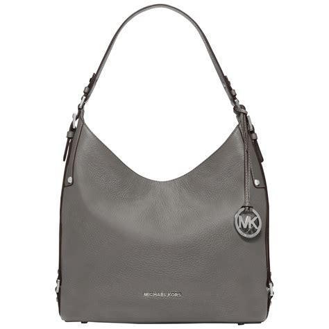 michael kors bedford shoulder bag grey|Michael Kors bedford legacy handbag.